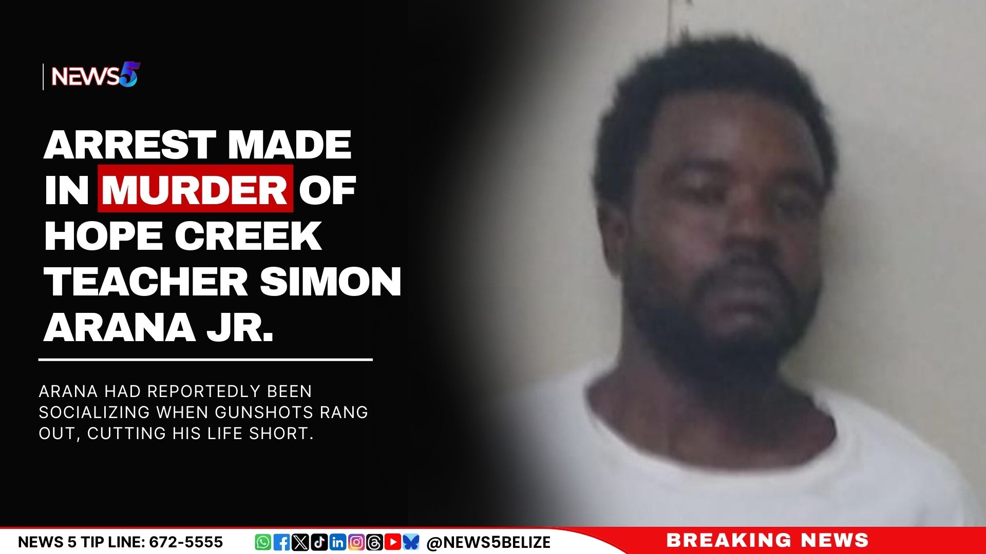 Arrest Made in Murder of Hope Creek Teacher Simon Arana Jr.