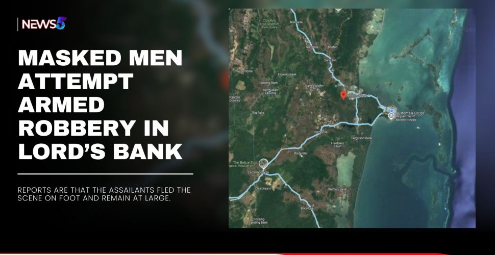 Masked Men Attempt Armed Robbery in Lord’s Bank