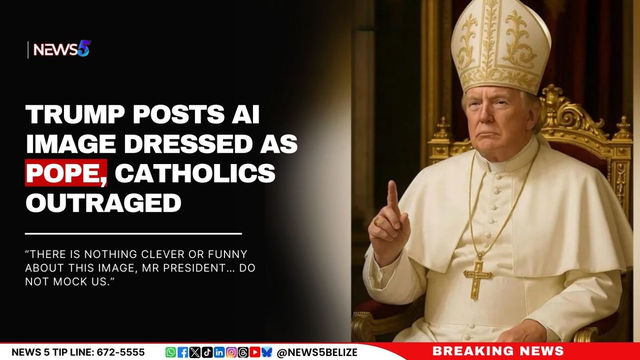 Trump Posts AI Image Dressed as Pope, Catholics Outraged