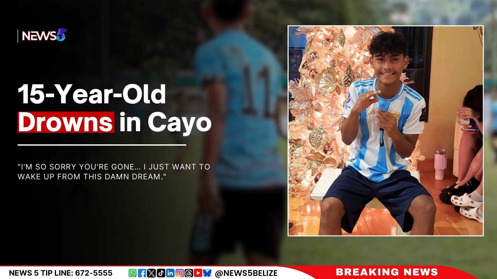 15-Year-Old Drowns in Cayo