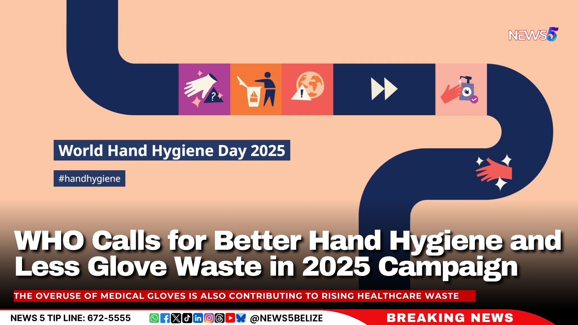 WHO Calls for Better Hand Hygiene and Less Glove Waste in 2025 Campaign