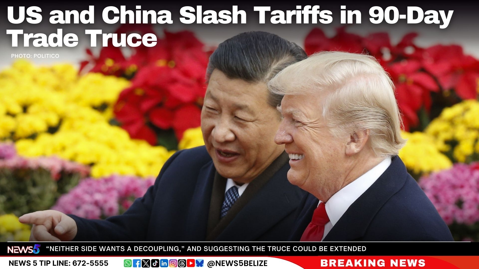 US and China Slash Tariffs in 90-Day Trade Truce