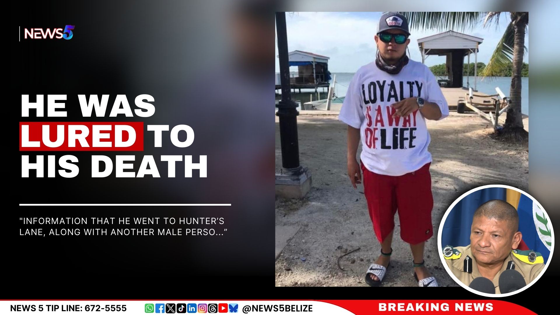 He Was Lured to His Death 
