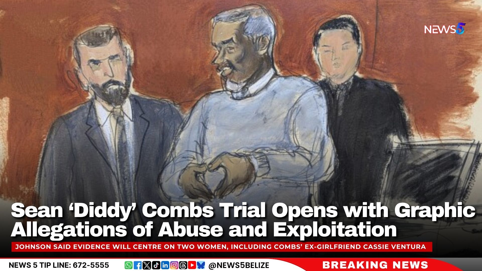Sean ‘Diddy’ Combs Trial Opens with Graphic Allegations of Abuse and Exploitation