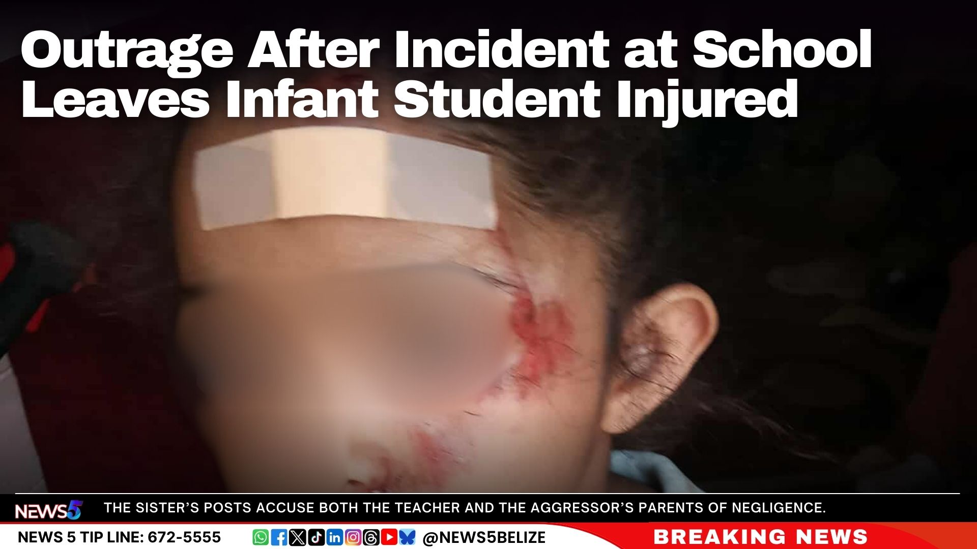 Outraged After Incident at School Leaves Infant Student Injured