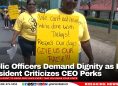 Public Officers Demand Dignity as PSU President Criticizes CEO Perks