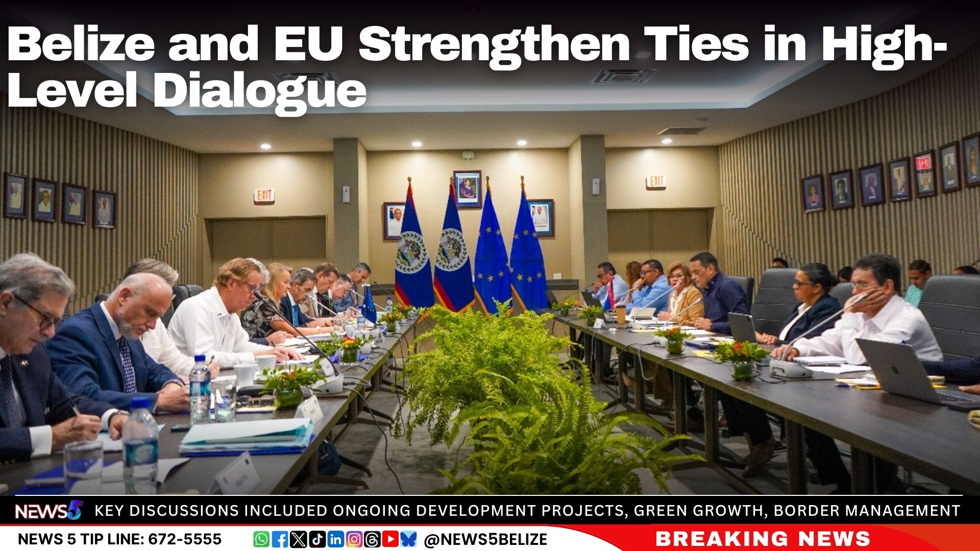 Belize and EU Strengthen Ties in High-Level Dialogue