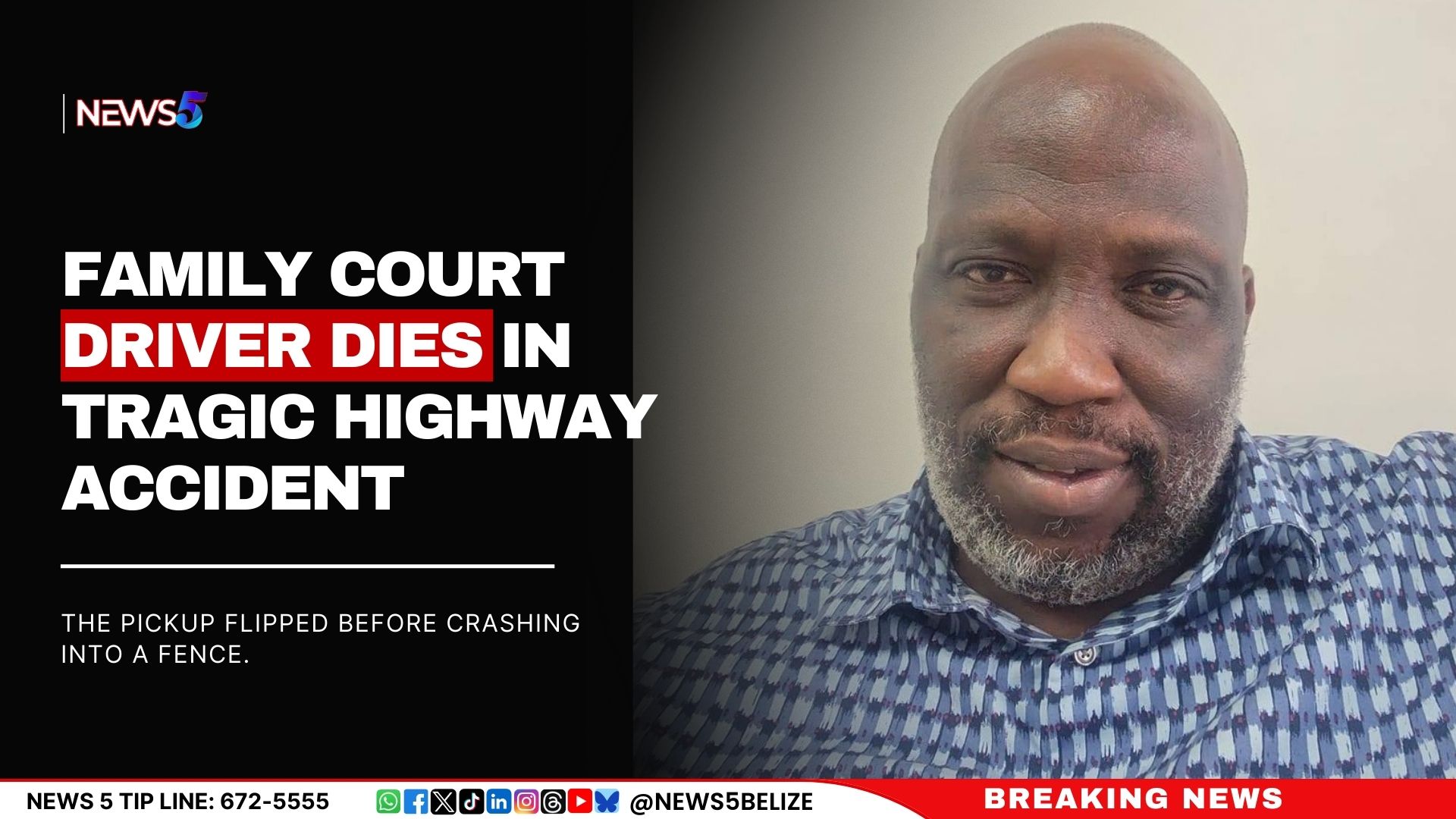 Family Court Driver Dies in Tragic Highway Accident