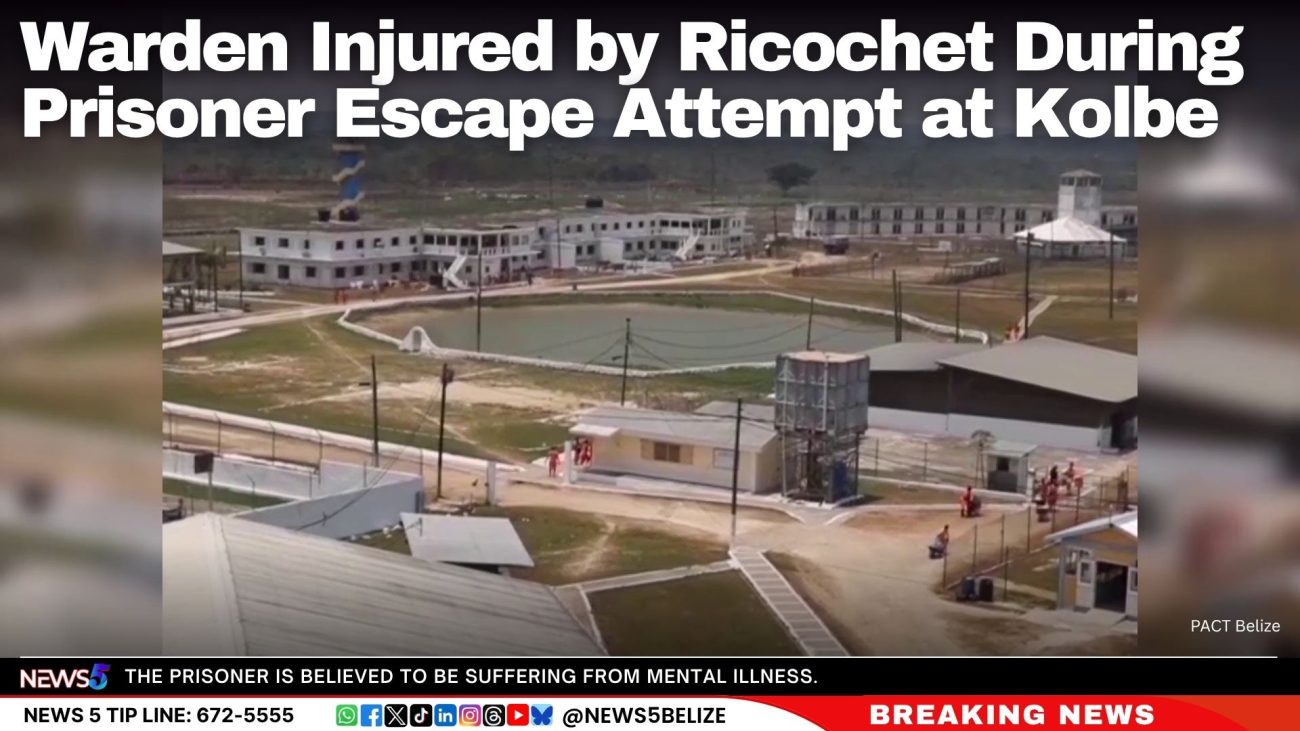 Warden Injured by Ricochet During Prisoner Escape Attempt at Kolbe