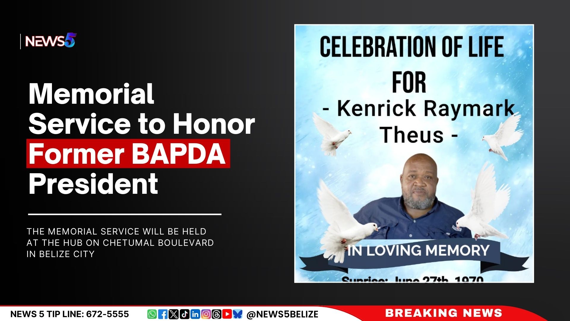Memorial Service to Honor Former BAPDA President