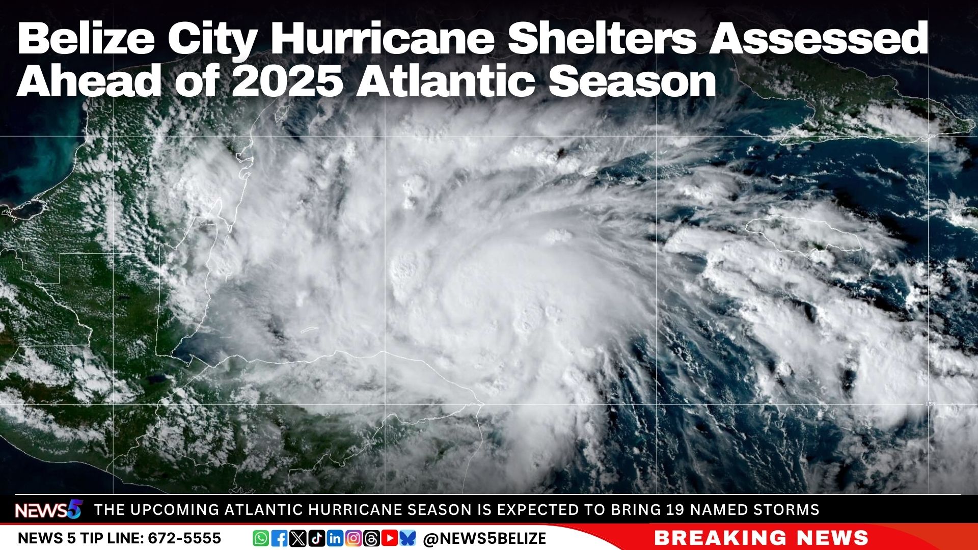Belize City Hurricane Shelters Assessed Ahead of 2025 Atlantic Season