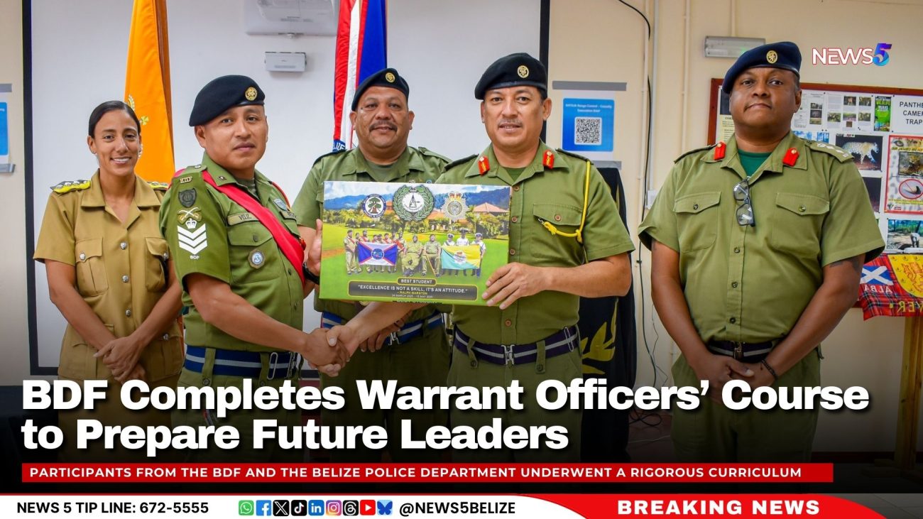 BDF Completes Warrant Officers’ Course to Prepare Future Leaders