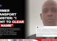 Former Transport Minister: 