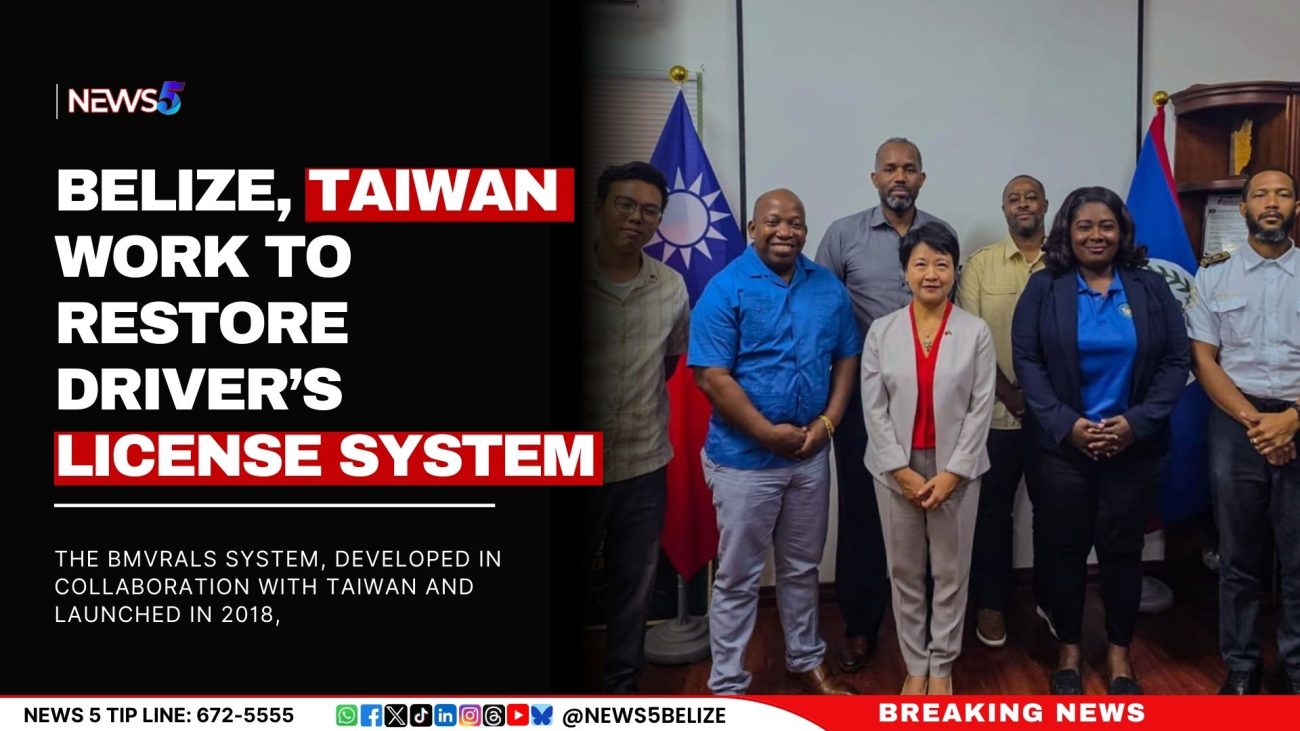 Belize, Taiwan Work to Restore Driver’s License System