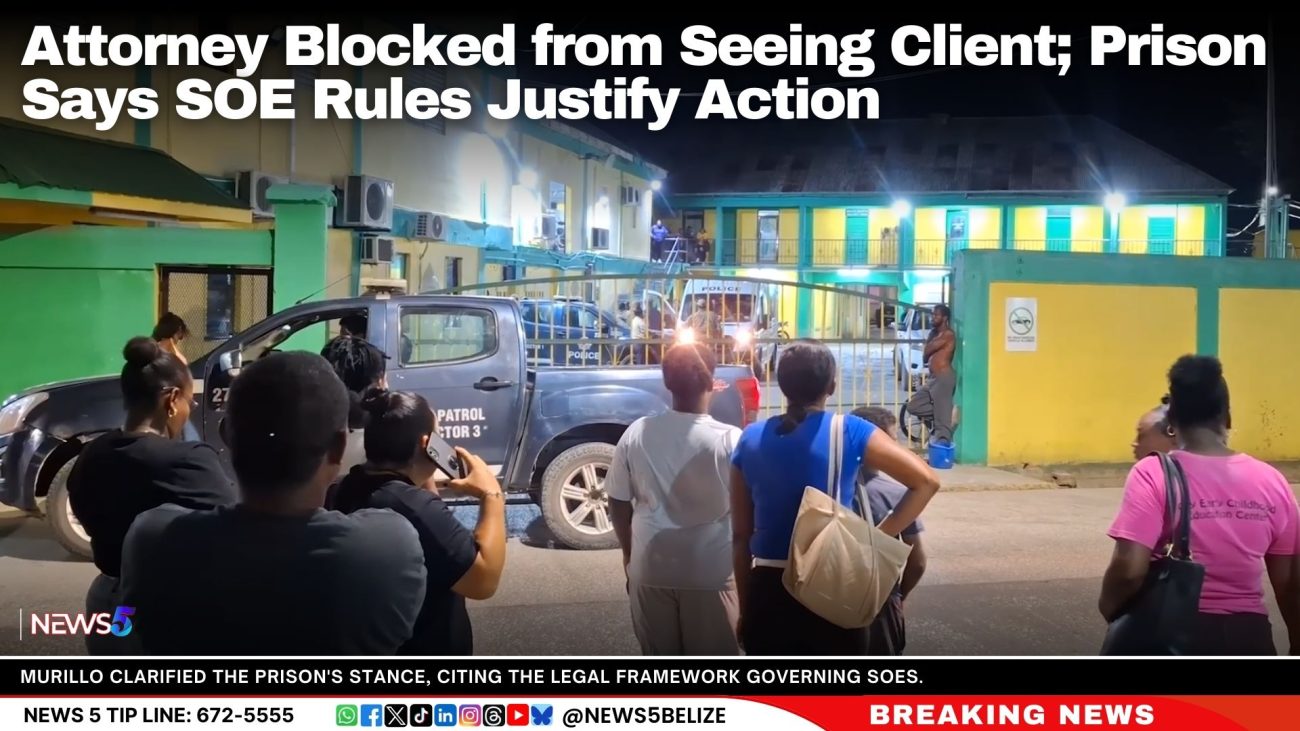 Attorney Blocked from Seeing Client; Prison Says SOE Rules Justify Action