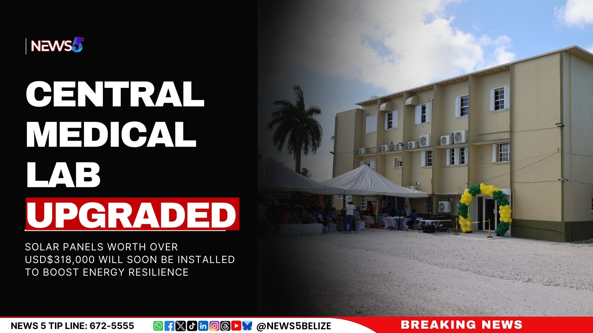Central Medical Lab Upgraded