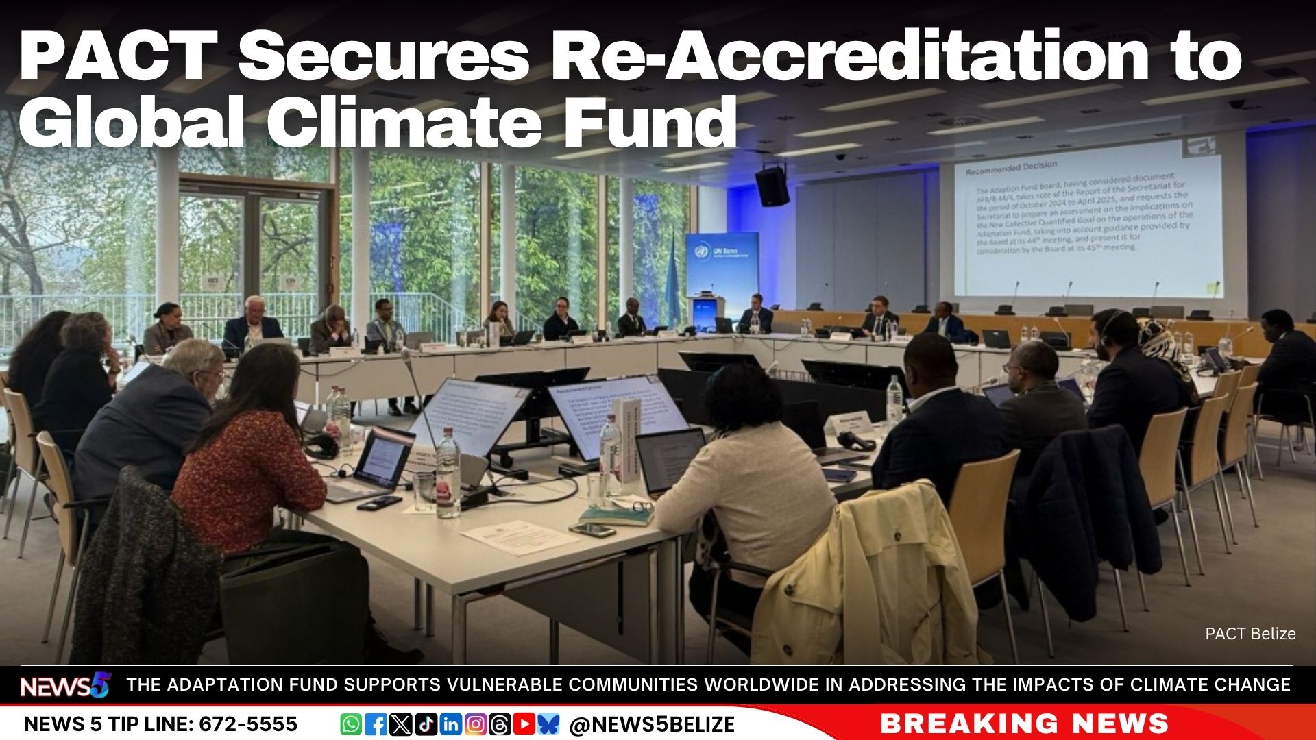 PACT Secures Re-Accreditation to Global Climate Fund