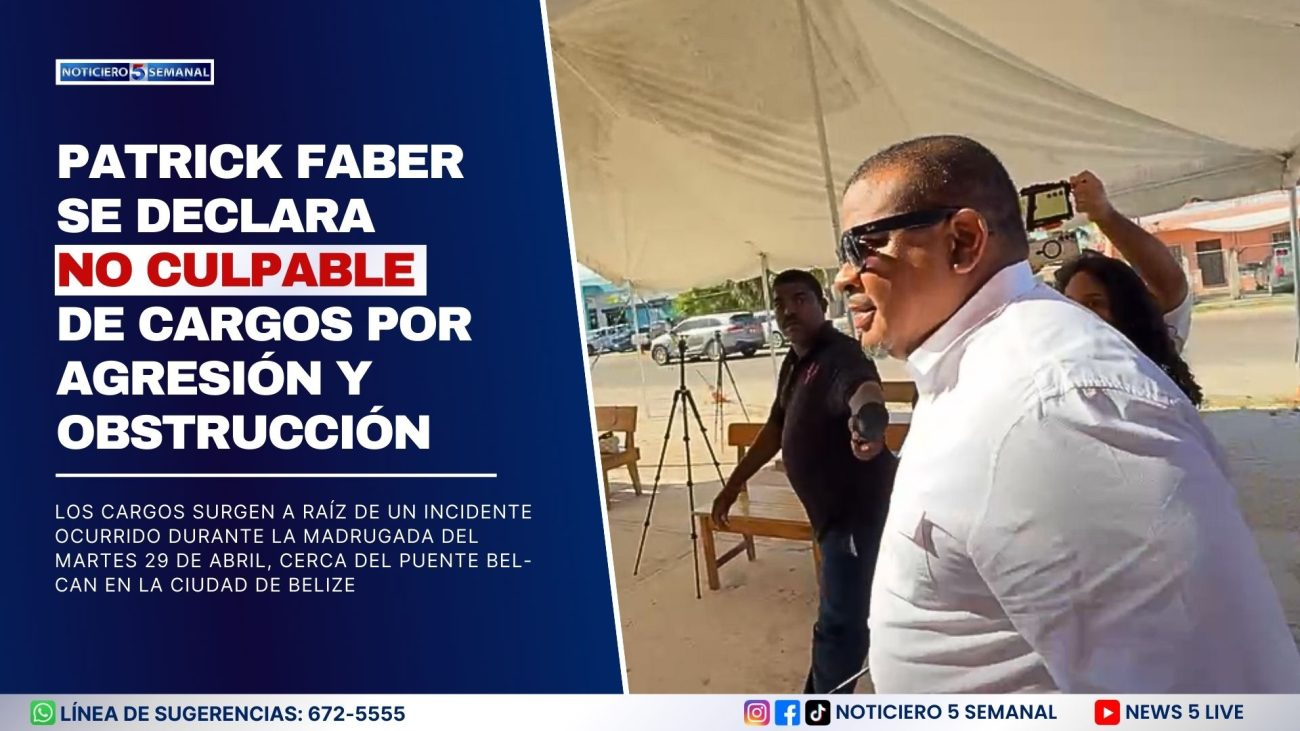 Patrick Faber Se Declara No Culpable de Cargos por Agresión y Obstrucción