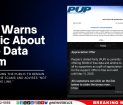 PUP Warns Public About Free Data Scam