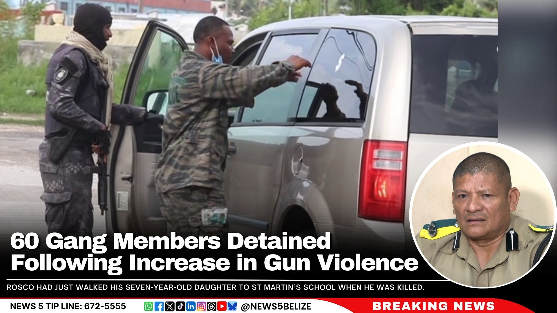 60 Gang Members Detained Following Increase in Gun Violence