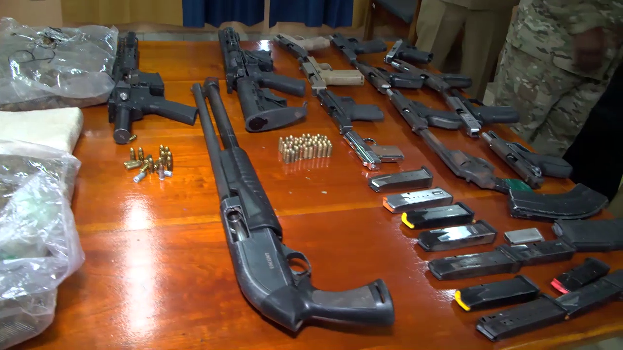Guns, Drugs, and Denials: Police Show Off Major SOE Seizures
